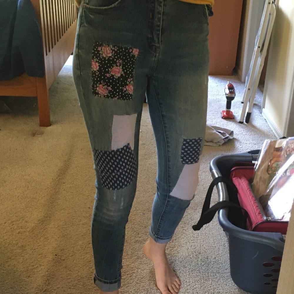 patchwork jeans - Picture 4 of 4